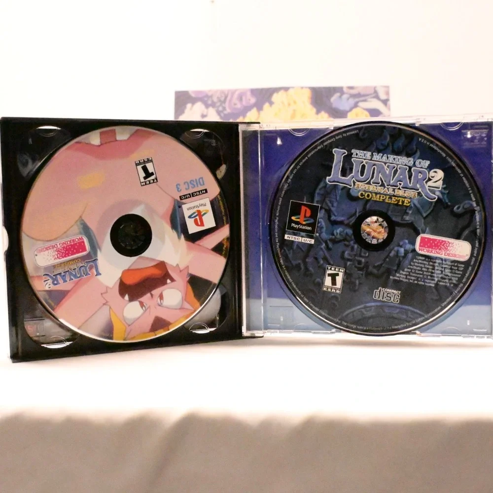Lunar 2 Eternal Blue Complete Collector's Edition PS1 Box Set